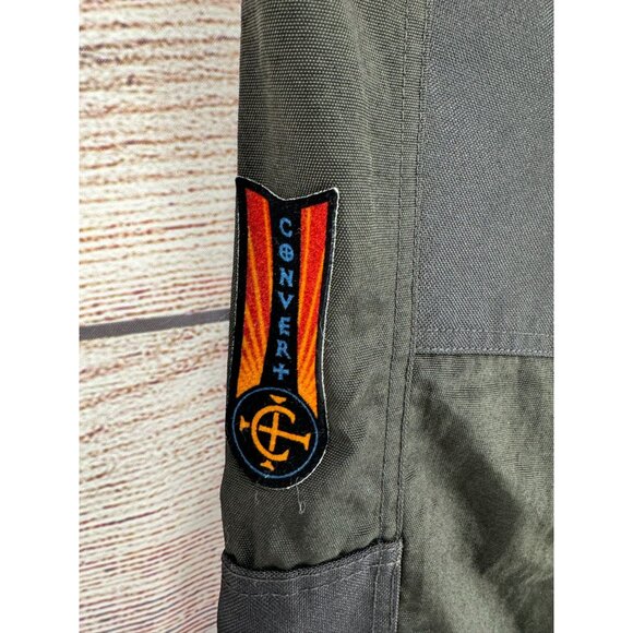 Vintage Columbia Convert Elastic Waist Ski Snowboard Over Pants Men's XS Black - Picture 8 of 15